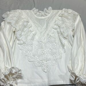 The most perfect HOLIDAY blouse ever!! Petit Amalie. SOLD OUT!! G8. Christmas